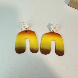 Handmade Clay Earrings | 70s vibes